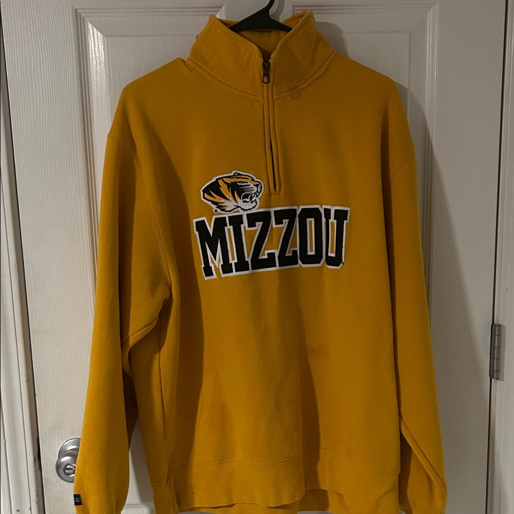 Vintage Mizzou Jansport Quarter Zip